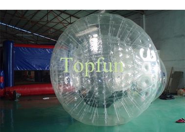 ลูกบอล Zorbing พอง PVC / TPU บนบกด้วยเส้นผ่าศูนย์กลาง 3 เมตร