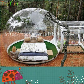 โปร่งใสพักผ่อนพีวีซีพองบ้านที่อบอุ่นเต็นท์สำหรับคู่รัก