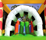 3 In 1 Kids Inflatable Water Slide Combo บ้านตีกลับสำหรับรีสอร์ท