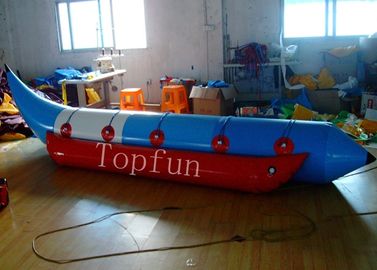 ผ้าใบกันน้ำพีวีซี 0.9 มม. ซึ่งทำให้พองได้เรือประมงเรือกล้วยสำหรับเจ็ทสกี