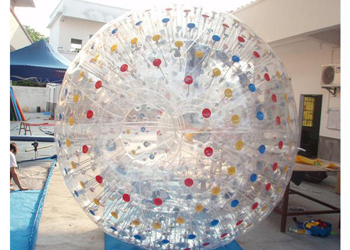 ที่มีสีสันพีวีซีพองลูก zorb / ลูกบอลกลิ้งพองสำหรับเด็กสนุก