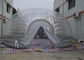 8m Diameter Combo Transparent Inflatable Dome Tent For Party / Exhibition