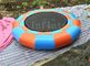 5m Diameter 0.9mm PVC Tarpaulin Bouncer Trampoline Inflatable Water Toy For Water Park