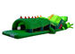 Animal Theme Crocodile Tarpaulin 0.55MM Inflatable Obstacle Course