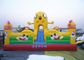 Customized Inflatable Amusement Park 0.55mm PVC tarpaulin for kids